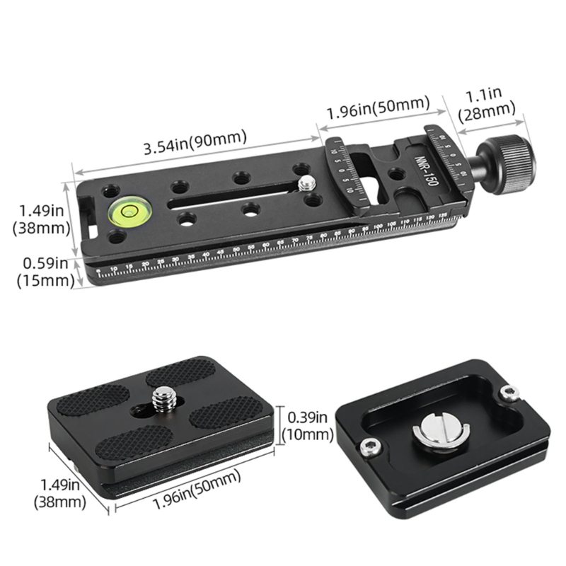 Nr150/nr150s-カメラクランプ,クイックリリースレ - Camera Cage Baseplate のレビューと価格