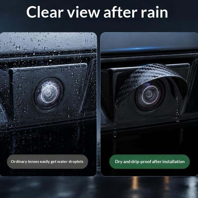 車のリアビューカメラレインガード 1/2/4 個日焼け防止防 - Camera Rain Cover のレビューと価格